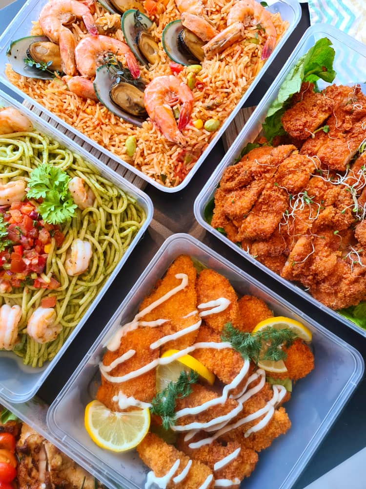 idocatering catering food in transparent container lunchbox 4