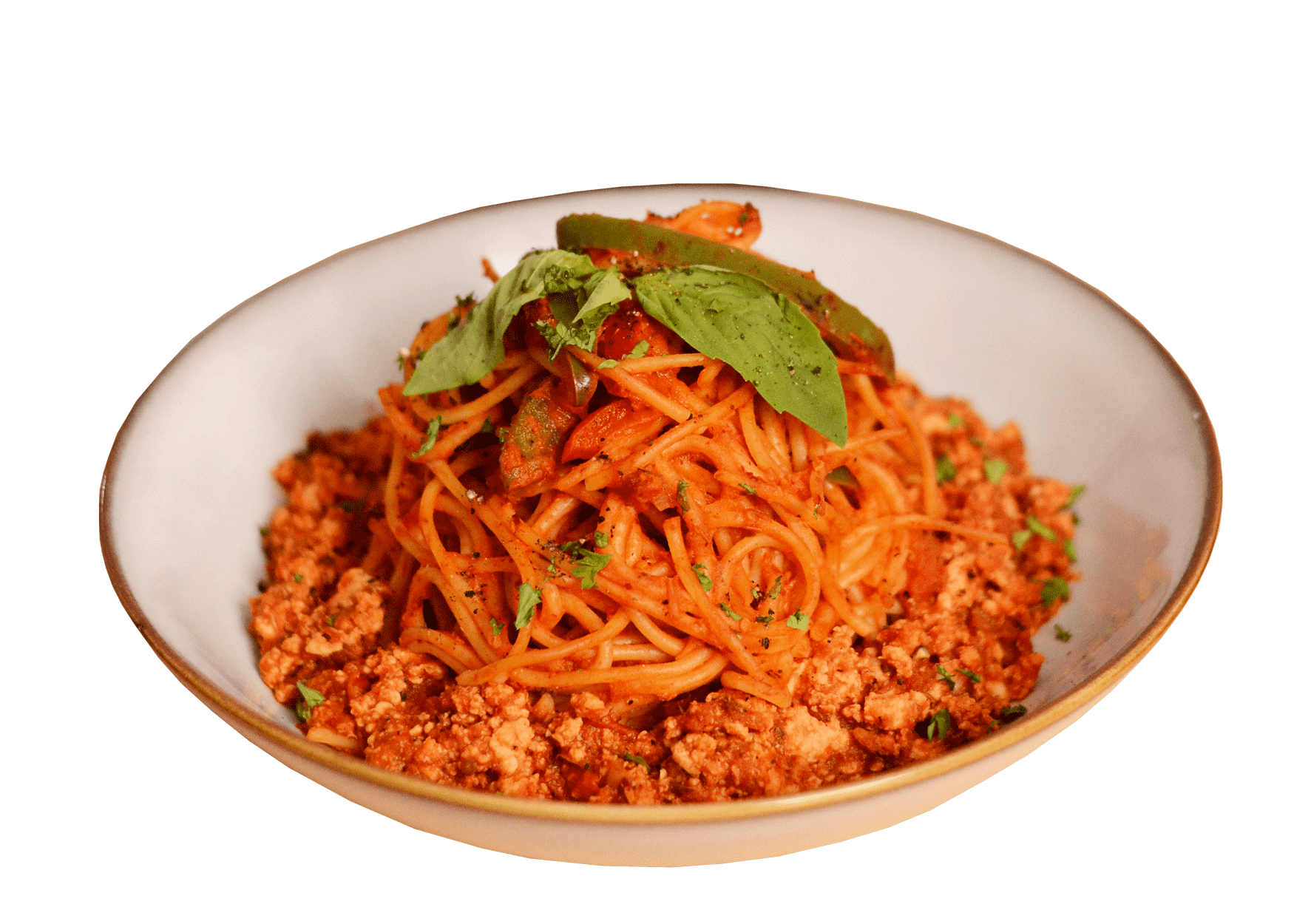 idocatering italian arrabbiata paste served on white plate